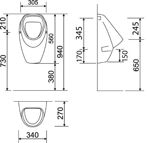 Urinal Universal