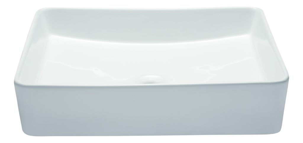 Design Aufsatzwaschtisch KM 370, dünnwandig