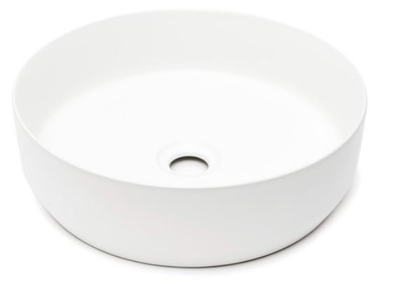 Design Aufsatzwaschtisch CERCHIO 39x39 cm