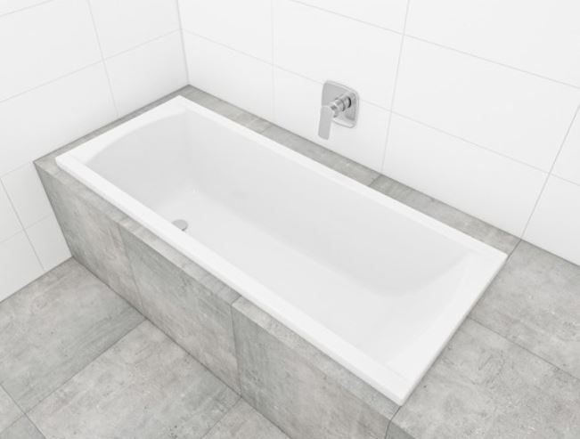 Badewanne FUSIONE Uno Acryl 160x70cm