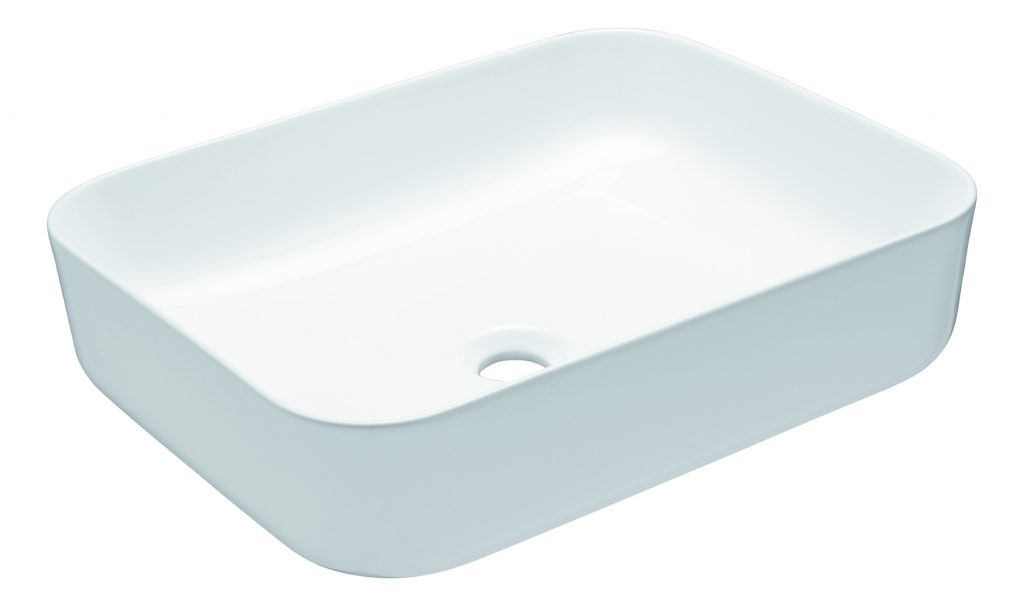 Design Aufsatzwaschtisch KM 310, dünnwandig