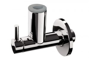 2 Design-Eckventile 1/2", rund